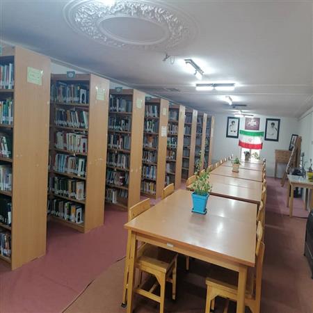 سالن مطالعه و مخزن